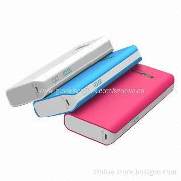 Ultra-thin Portable Power Banks, 8,800mAh Battery Capacity, 138x62x21.5mm Dimensions